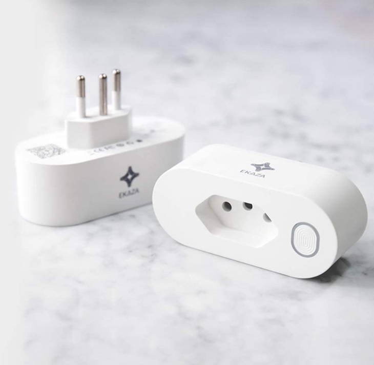 Tomada inteligente EKAZA, 16A, Desliga E Liga Via Aplicativo