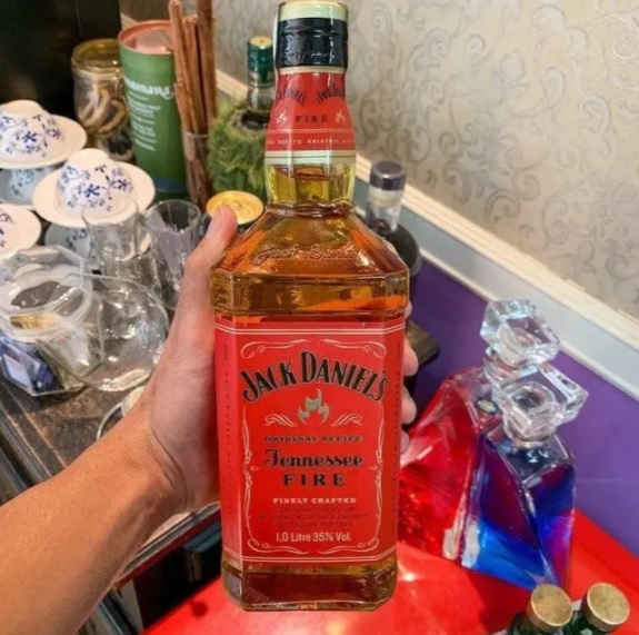 Whisky Jack Daniels Fire 1L