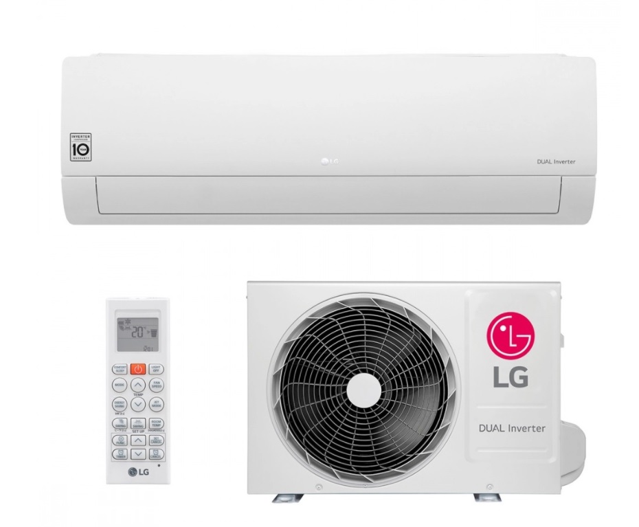 Ar Condicionado Split Inverter LG Hi Wall dual Compact 12000 BTUs Frio S4NQ12JA3A5 – 220V