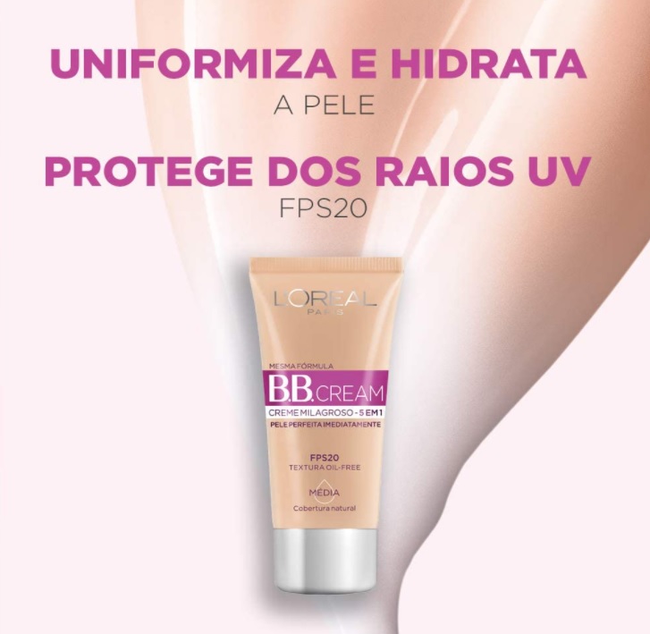Base BB Cream L’Oréal Paris Dermo Expertise Cor Clara FPS 20, 30ml