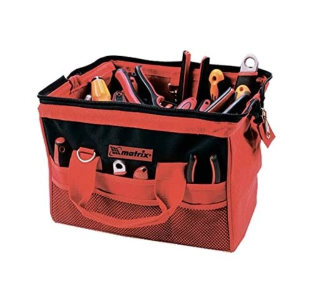 Bolsa Para Ferramentas Com 18 Bolsos, 510 X 210 X 360 Mm Mtx