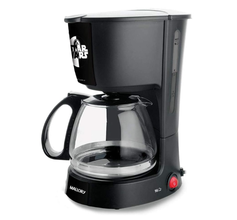 Cafeteira Mallory Star Wars 127v Preto