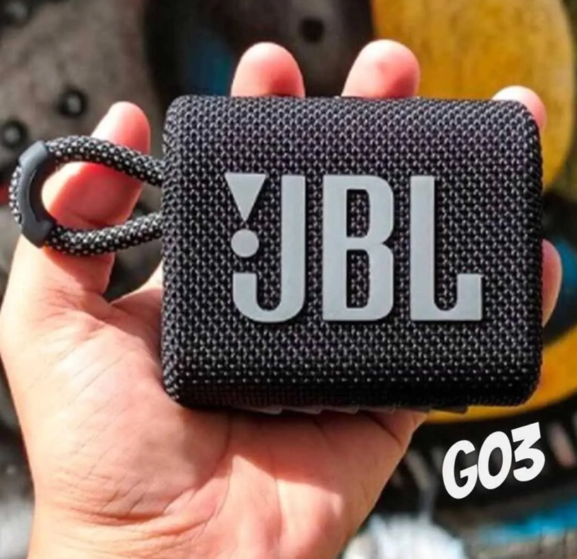 Caixa de som Portátil JBL GO3 BLK com Bluetooth Preto – JBLGO3BLK
