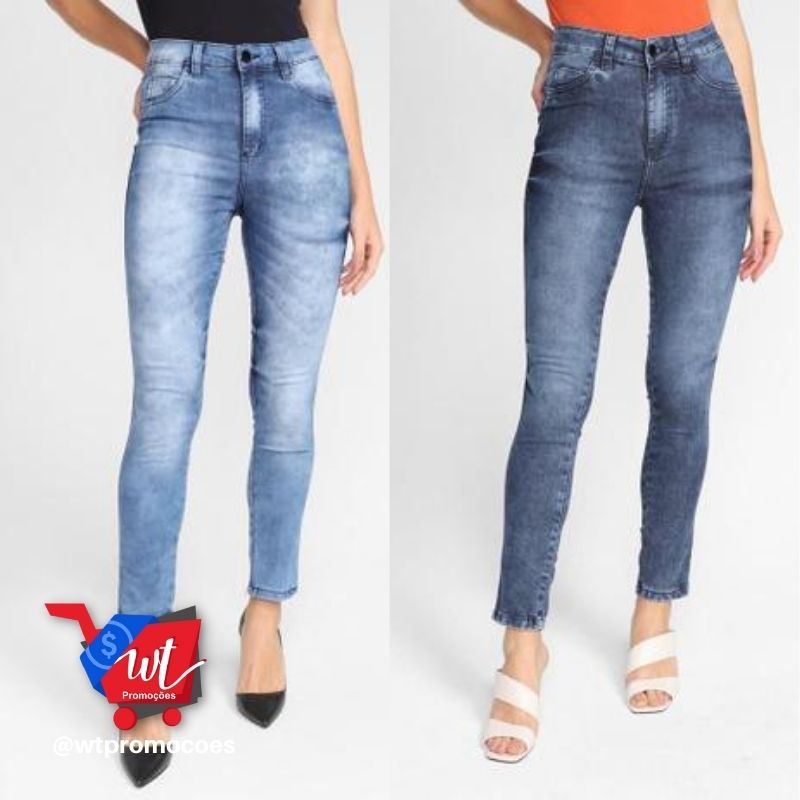 Calça Jeans Ecxo Skinny Feminina
