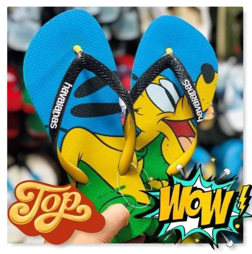 Chinelo Disney Stylish, Havaianas, Criança Unissex