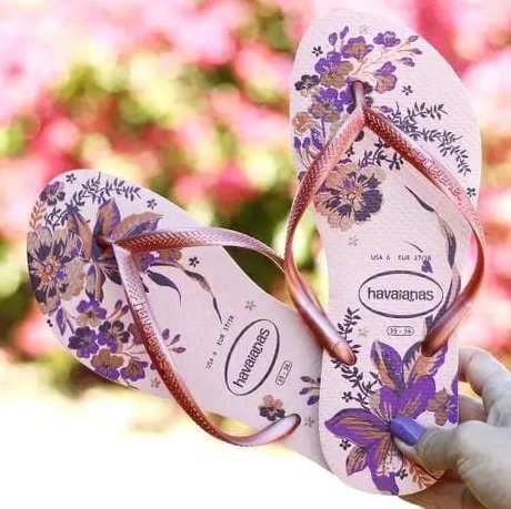 [ENCERRADA] Chinelo Slim Organic, Havaianas, Feminino