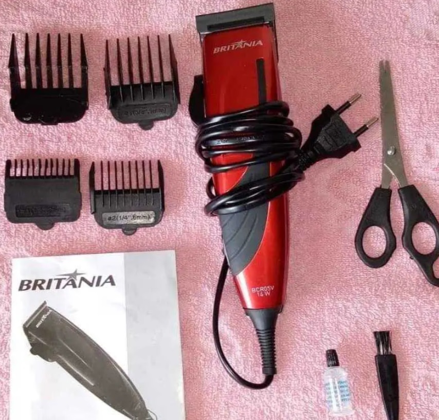 Cortador de Cabelos, Bcr05v, 14w, Vermelho, 110v, Britânia
