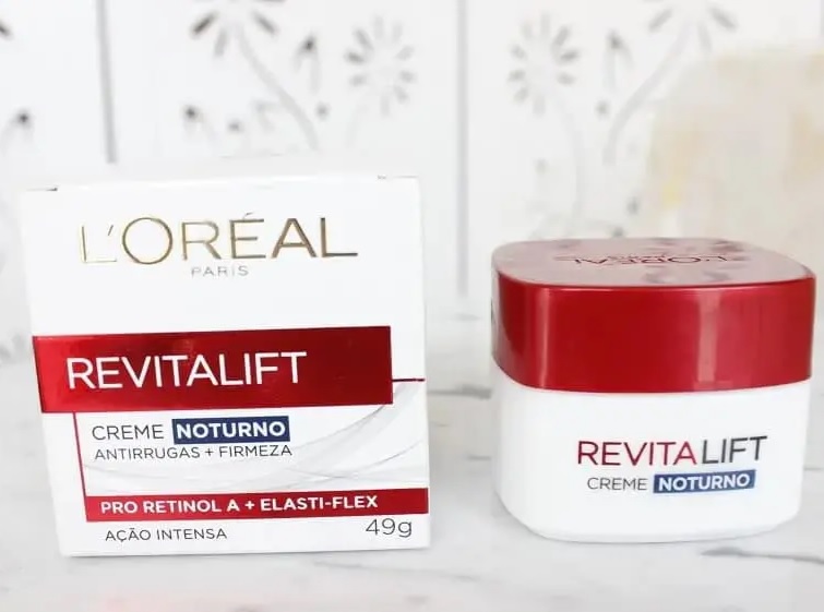 Creme Facial Anti-idade L’Oréal Paris Revitalift Pro-Retinol Noturno, 49g