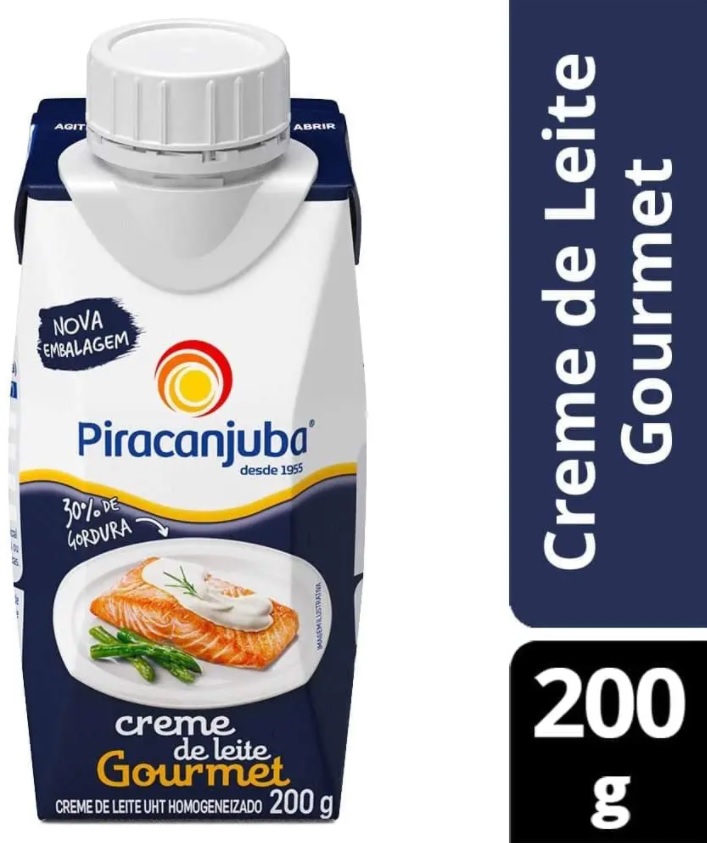 Creme de Leite Gourmet Piracanjuba 200g