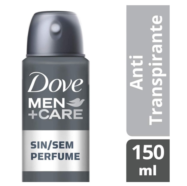 Desodorante Antitranspirante Aerosol Dove Sem Perfume 150ml