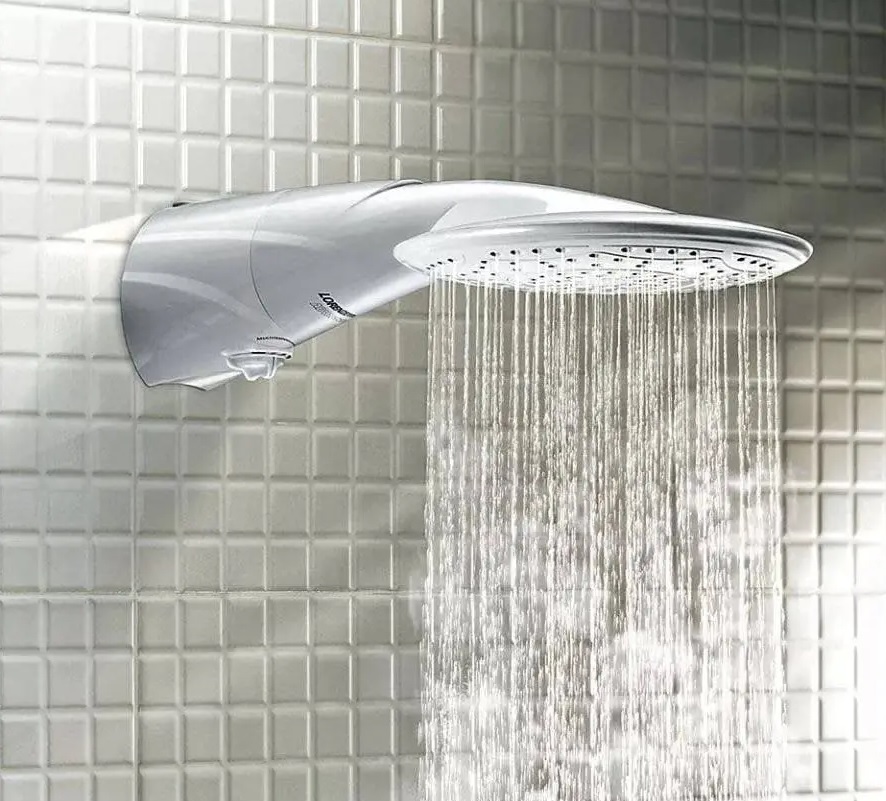 Ducha Advanced Multitemperaturas 220V 6400W, Lorenzetti, 7510502, Branco, Pequeno