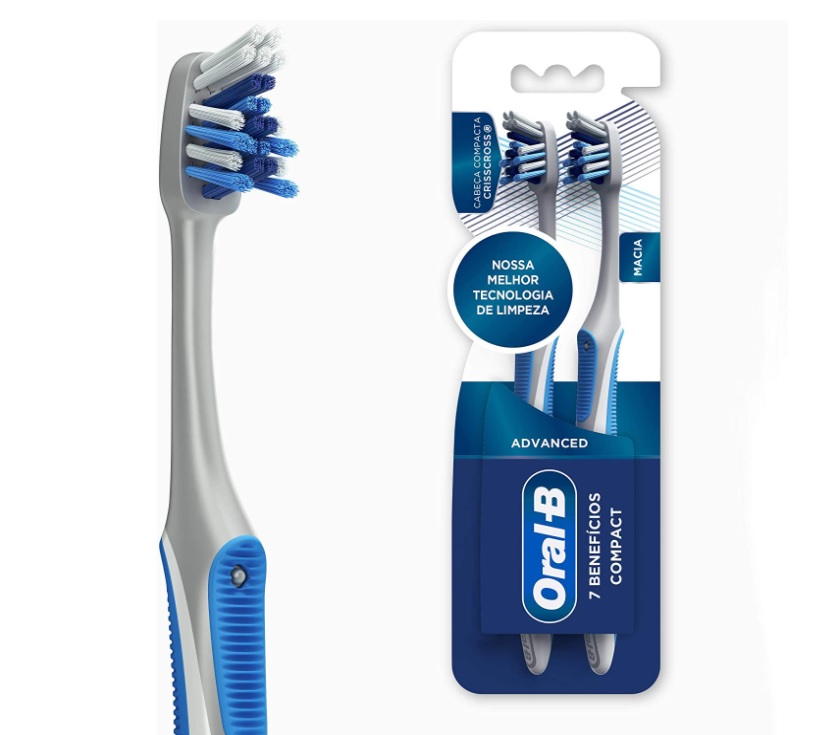 [ENCERRADA] Escova Dental Oral-B 7 Benefícios Compact – 2 unidades