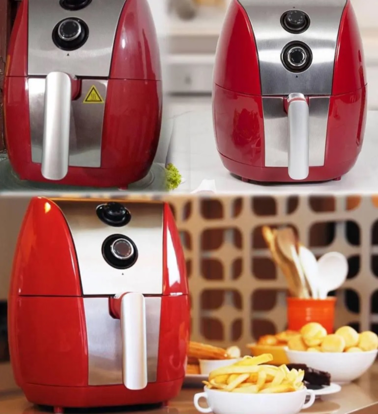 Fritadeira air fry, Bfr01vi, 3.2L, Vermelho, 110v, Britânia