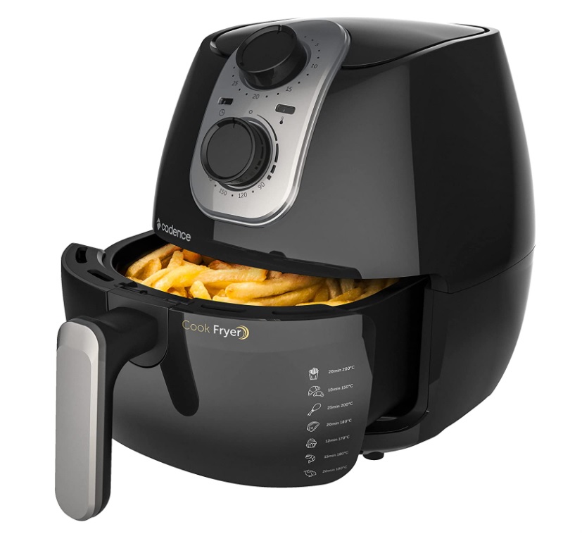 Fritadeira sem óleo, Cook Fryer, 110v, Preto, Cadence