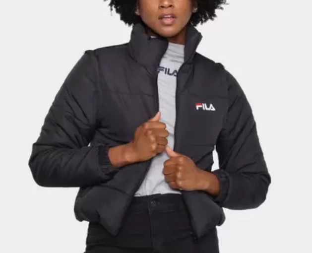 Jaqueta Puffer Fila Vest Feminina