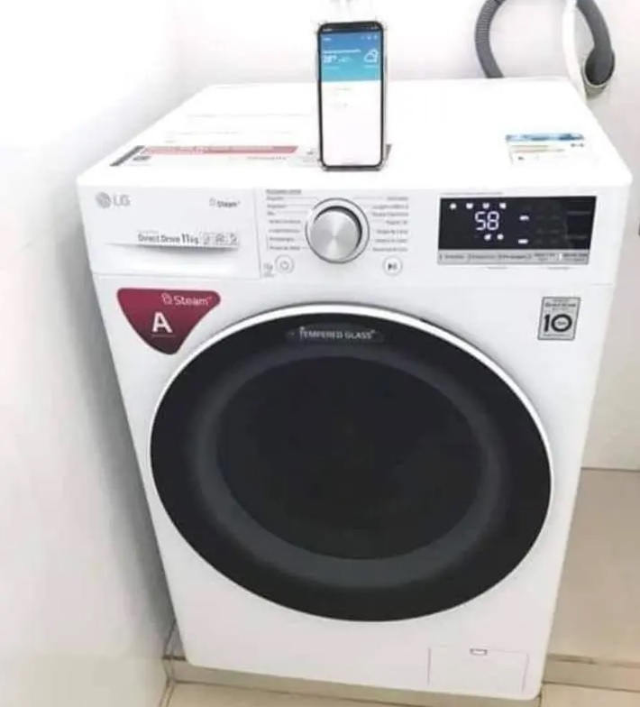 [APP AMERICANAS]Lavadora Smart LG 11Kg Branca VC5 – 220 Volts