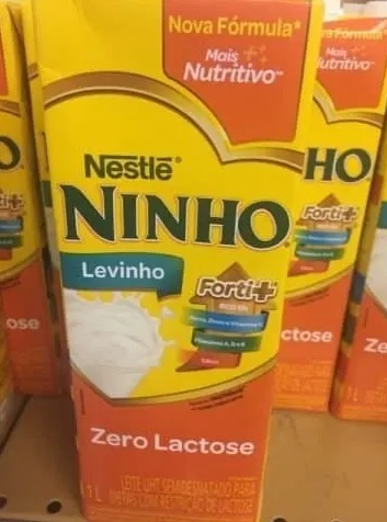 Leite Semidesnatado Ninho Zero Lactose 1L