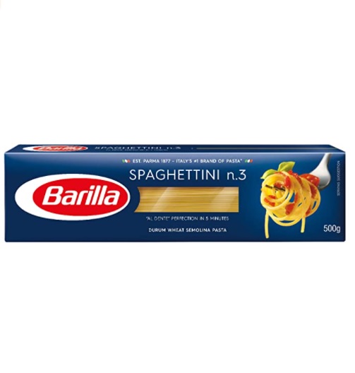 Macarrão Grano Duro Spaghettini N.3 Barilla 500g