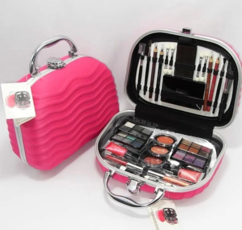 Maleta Maquiagem, Fenzza, Rosa