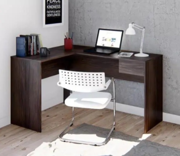 Mesa de Canto para Computador Casa D Euro II com 1 Gaveta