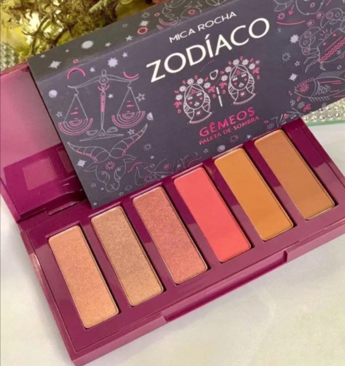 Mica Rocha Zodíaco Paleta Sombra Gêmeos Te Amo! Será?, TB MAKE