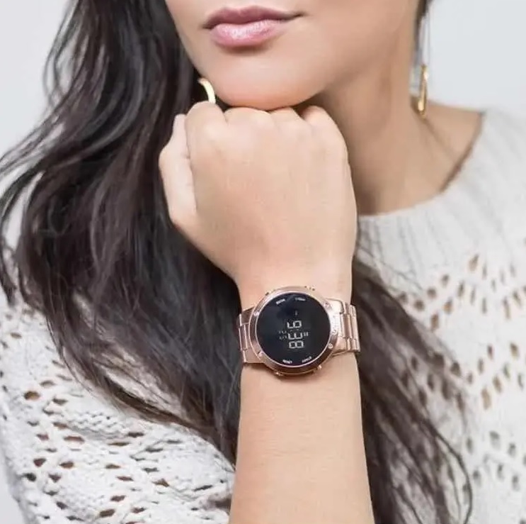 Relógio, Digital, Euro, EUBJ3279AA/4D, Feminino