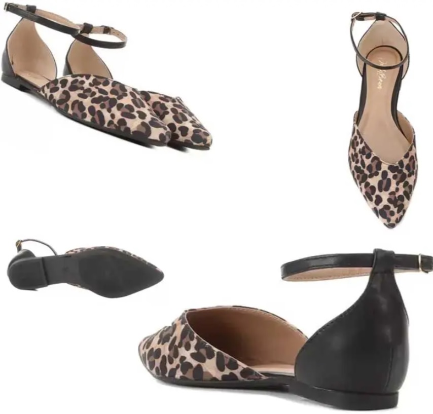 Sapatilha Jelly Bean Animal Print Onça Feminina