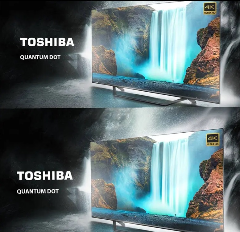 Smart Tv Toshiba UHD 4K 55″ QUANTUM DOT Alexa Built-In Wifi Bluetooth 3 HDMI 2 USB, Toshiba – TB001