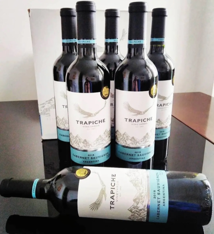 Vinho Tinto Trapiche Vineyards Cabernet Sauvignon 750 Ml Trapiche Cabernet Sauvignon