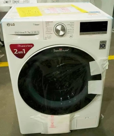 [APP AMERICANAS] Lava e Seca Smart LG 11kg Branca VC5 CV3011WG4