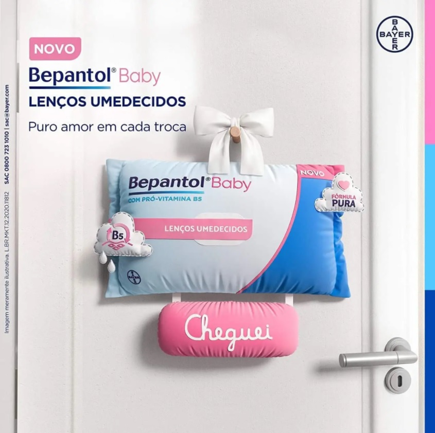 Bepantol Baby Lenços Umedecidos, Bepantol