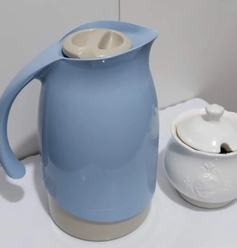 Bule de Café Térmico Azul 700ml Sanremo Cuidar