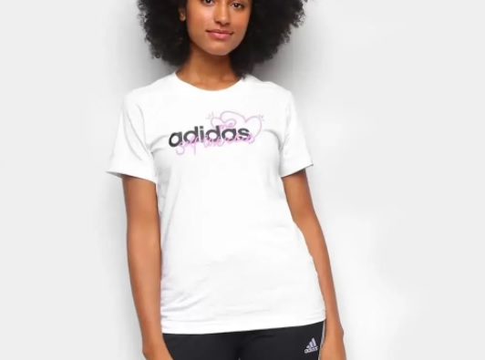 Camiseta Adidas Self Love Club Feminina