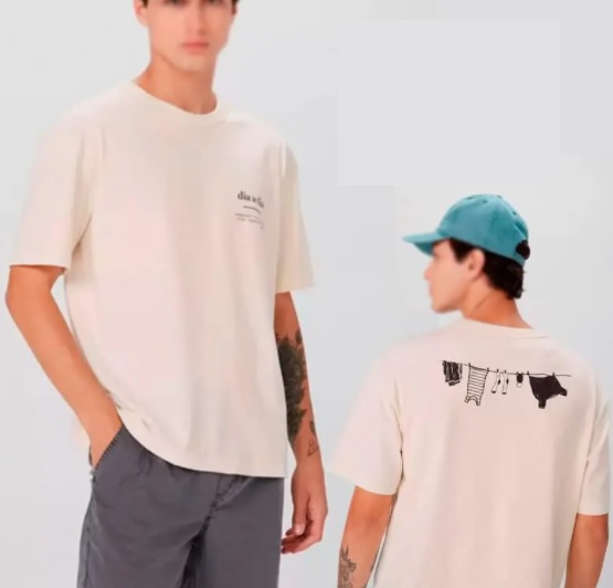 Camiseta Básica Masculina Básicos do Brasil – hering