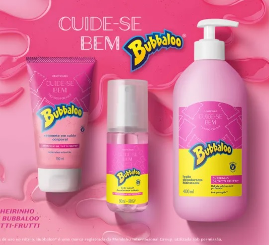 Combo Cuide-se Bem Bubbaloo (Diversas opções)