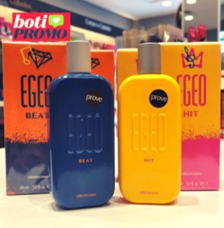 Combo Egeo Perfumaria: Hit 90ml Beat 90ml