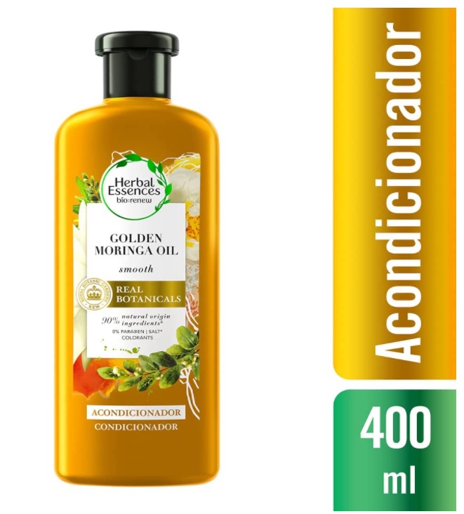 Condicionador Herbal Essences Bio: Renew Golden Óleo de Moringa 400ml, Herbal Essences