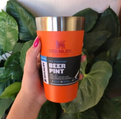 Copo térmico sem tampa Stanley, 473 ml