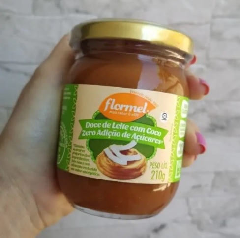 Doce de Leite com Coco Zero Flormel 210G
