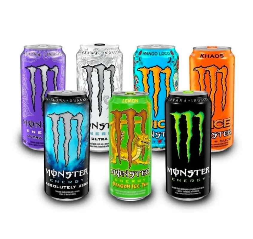 Energético Monster Lata 473ml - WT Promoções
