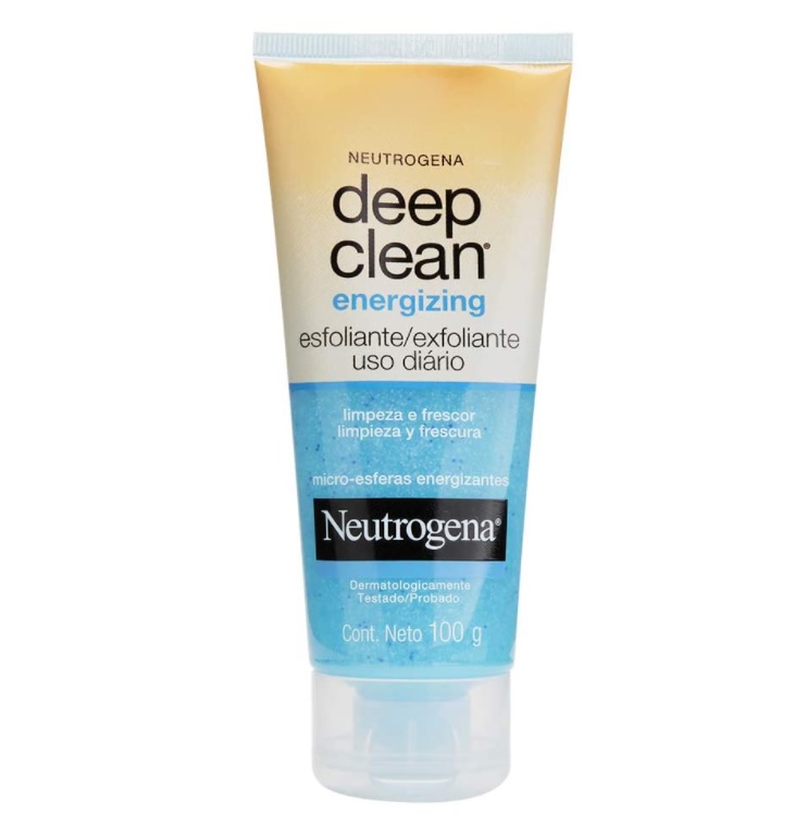 Esfoliante Energizing Deep Clean, Neutrogena, 100g