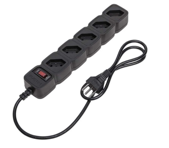 FILTRO DE LINHA C/ 5 TOMADAS EPE 205 PT 4824201