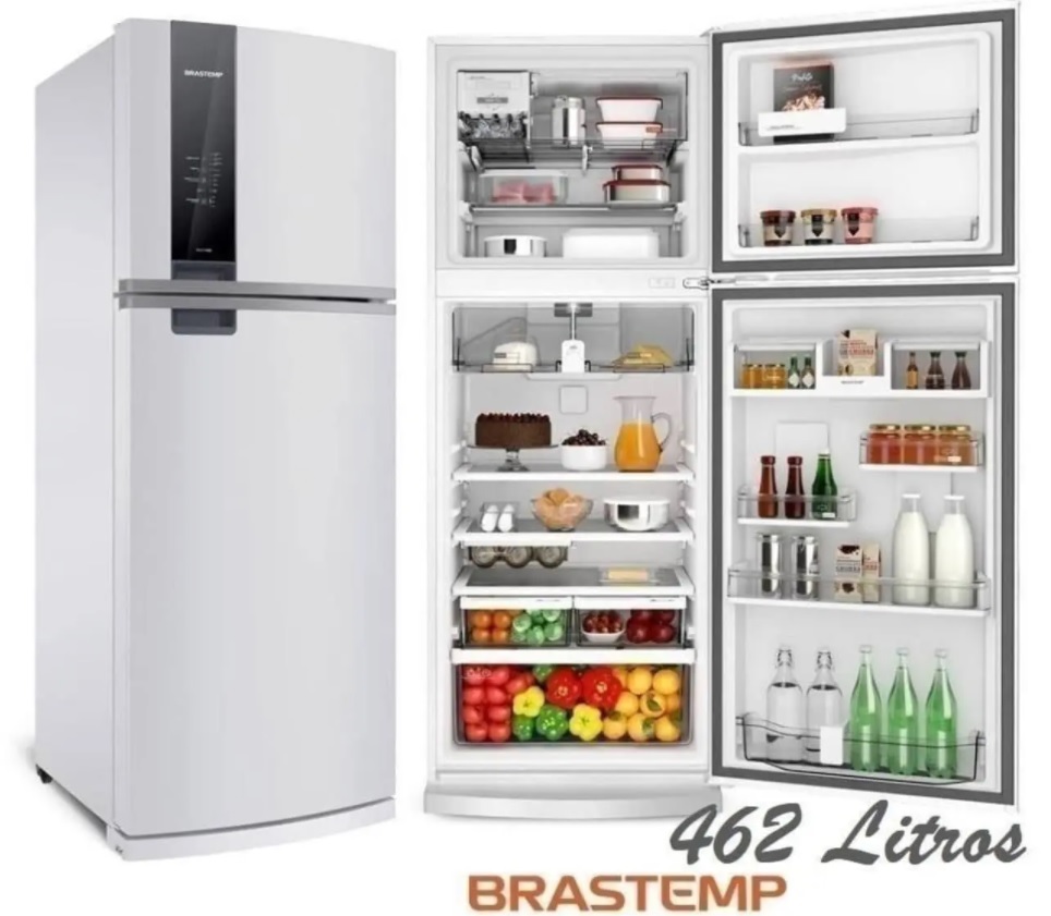 Geladeira Brastemp Frost Free 462 litros – BRM56 Branco
