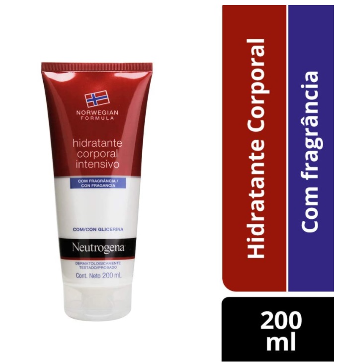 Hidratante Corporal Norwegian Intensivo com Fragrância, Neutrogena, 200ml