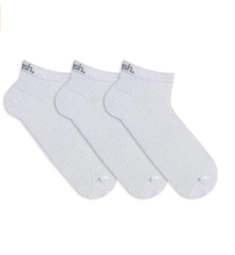 Kit 3 Meias Sapatilha Algodão, Mash, Masculino