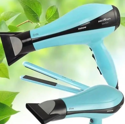 Kit Cuidados Pessoais Britânia BKT2000 Duo Blue