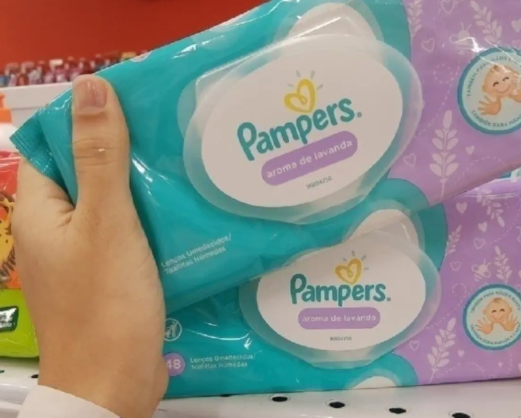 Lenços Umedecidos Pampers 48 Unidades