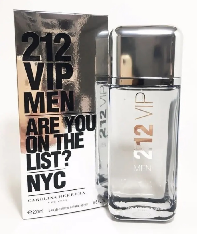 Perfume Carolina Herrera 212 Vip Men Masculino Eau de Toilette 200ml