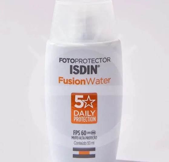 Protetor Solar Facial Isdin – Fotop Fusion Water 5 Stars FPS60
