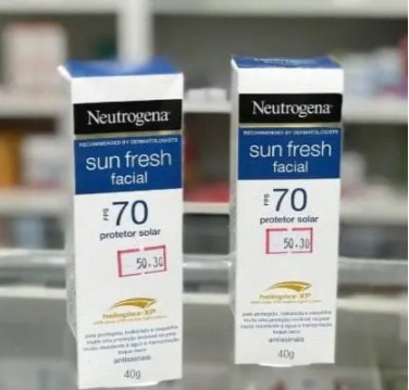 Novo – Neutrogena Sun Fresh Facial Fps 70 40G, Neutrogena